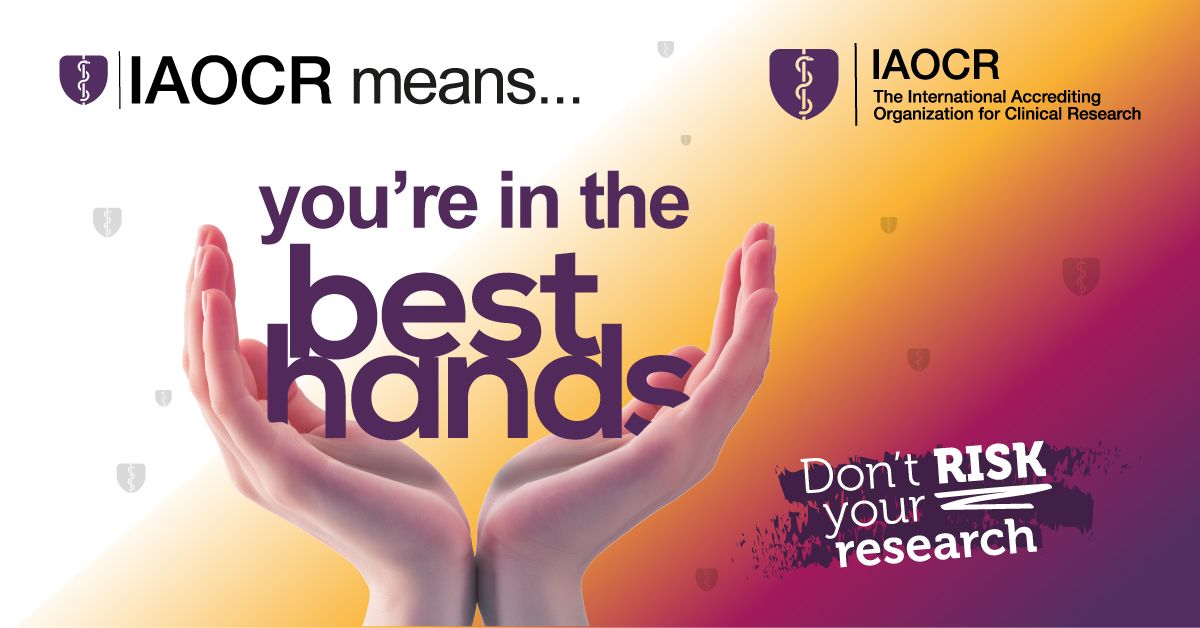 IAOCR means your in the best hands